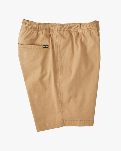 2 Larry Layback Shorts 19" Brown ABYWS00194 Billabong