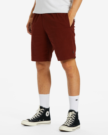 1 Larry Layback Shorts 19" Red ABYWS00194 Billabong