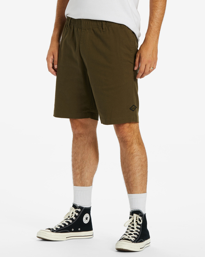 0 Larry Layback Shorts 19" Green ABYWS00194 Billabong