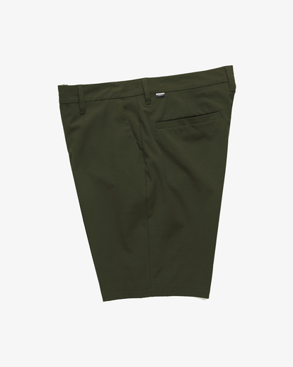 7 Crossfire Solid Submersible Shorts 20" Green ABYWS00195 Billabong
