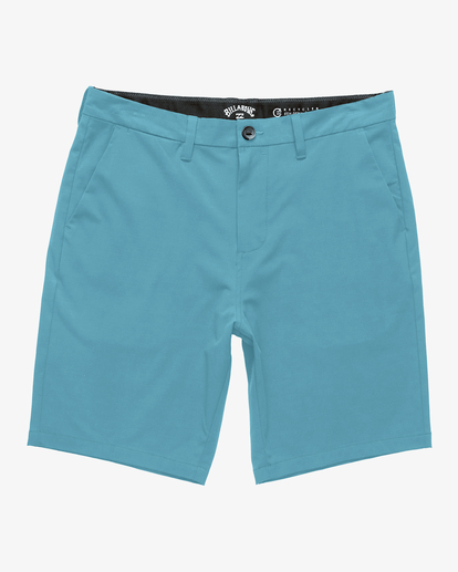 4 Crossfire Solid Submersible Shorts 20" Green ABYWS00195 Billabong