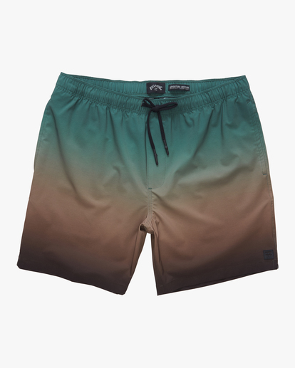3 A/Div Surftrek Elastic Waist Shorts 17" Multicolor ABYWS00196 Billabong