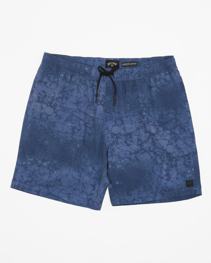 7 A/Div Surftrek Elastic Waist Shorts 17" Blue ABYWS00196 Billabong