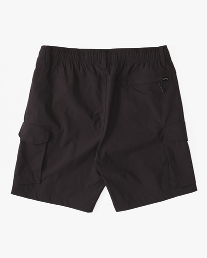 4 Surftrek Elastic Technical Cargo 19" Shorts Black ABYWS00198 Billabong