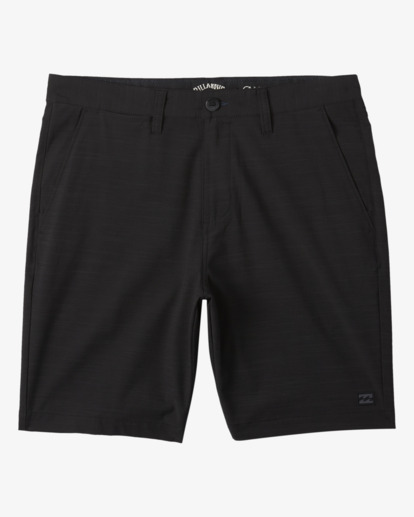 0 Crossfire Slub Submersible 19" Shorts Black ABYWS00199 Billabong