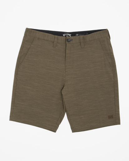 5 Crossfire Slub Submersible 19" Shorts Brown ABYWS00199 Billabong