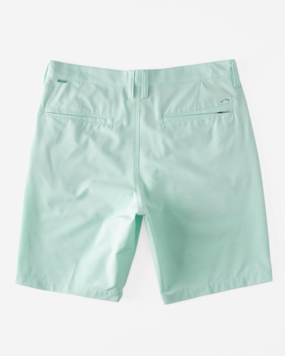 6 Crossfire Slub Submersible 19" Shorts Green ABYWS00199 Billabong