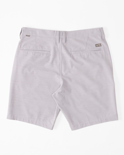 4 Crossfire Slub Submersible 19" Shorts Grey ABYWS00199 Billabong