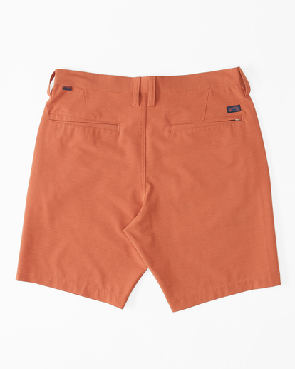4 Crossfire Slub Submersible 19" Shorts Red ABYWS00199 Billabong