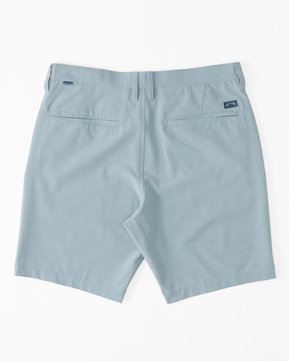 4 Crossfire Slub Submersible 19" Shorts Blue ABYWS00199 Billabong