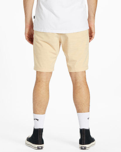 2 Crossfire Slub Submersible 19" Shorts Orange ABYWS00199 Billabong