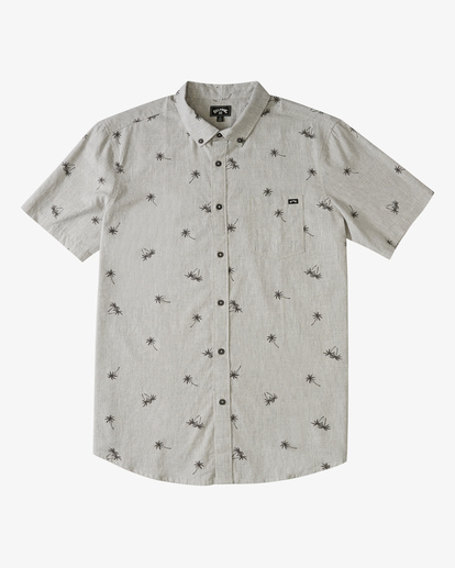 5 Sundays Mini Short Sleeve Shirt Grey ABYWT00112 Billabong