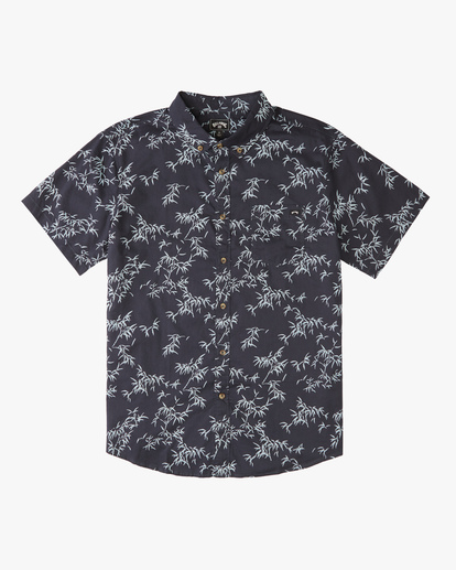 4 Sundays Mini Short Sleeve Shirt Blue ABYWT00112 Billabong