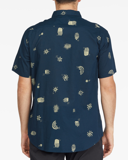 2 Sundays Mini Short Sleeve Shirt Blue ABYWT00112 Billabong