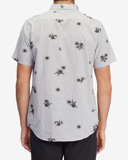 3 Sundays Mini Short Sleeve Shirt Grey ABYWT00112 Billabong