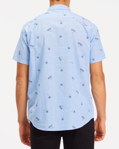2 Sundays Mini Short Sleeve Shirt Blue ABYWT00112 Billabong