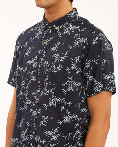 3 Sundays Mini Short Sleeve Shirt Blue ABYWT00112 Billabong