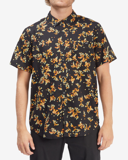 0 Sundays Mini Short Sleeve Shirt White ABYWT00112 Billabong