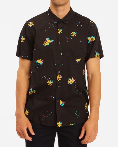 0 Sundays Mini Short Sleeve Shirt Multicolor ABYWT00112 Billabong