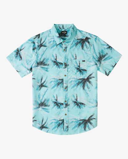 5 Sundays Floral Short Sleeve Shirt Blue ABYWT00113 Billabong