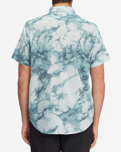 2 Sundays Floral Short Sleeve Shirt Blue ABYWT00113 Billabong