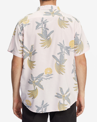 4 Sundays Floral Short Sleeve Shirt Pink ABYWT00113 Billabong
