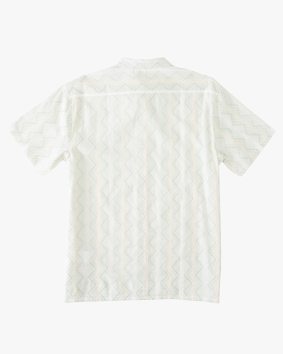 7 Sundays Jacquard Short Sleeve Shirt Beige ABYWT00114 Billabong