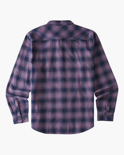7 Coastline Flannel Shirt Purple ABYWT00116 Billabong