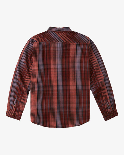 7 Coastline Flannel Shirt Green ABYWT00116 Billabong