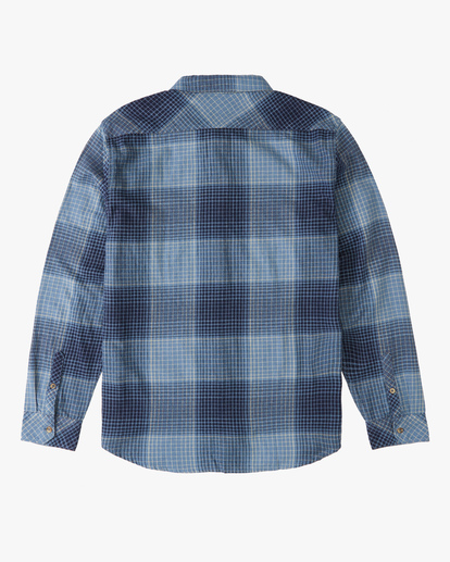 5 Coastline Flannel Shirt Blue ABYWT00116 Billabong