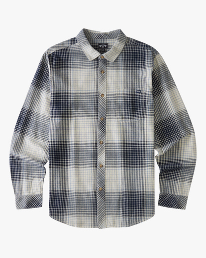 4 Coastline Flannel Shirt Beige ABYWT00116 Billabong