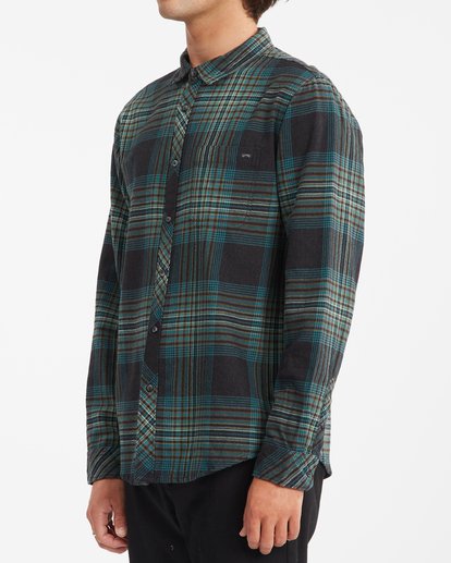 1 Coastline Flannel Shirt White ABYWT00116 Billabong