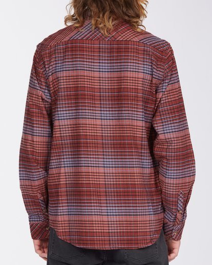 3 Coastline Flannel Shirt Green ABYWT00116 Billabong