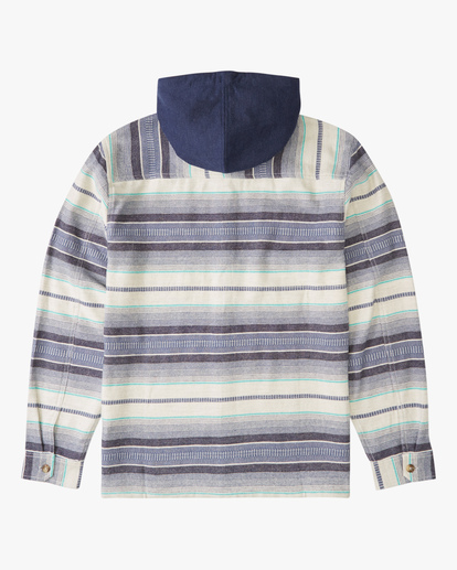 5 Baja Hooded Flannel Beige ABYWT00117 Billabong