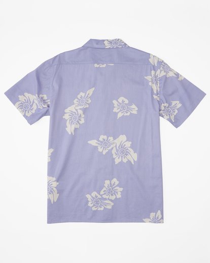7 Sundays Vacay Short Sleeve Shirt Pink ABYWT00122 Billabong