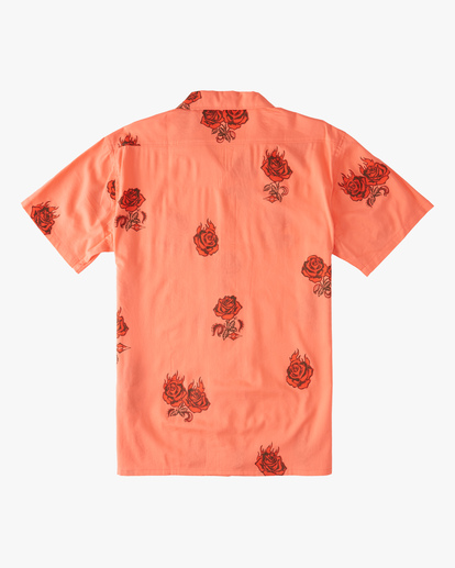 6 Sundays Vacay Short Sleeve Shirt White ABYWT00122 Billabong