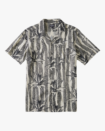 5 Sundays Vacay Short Sleeve Shirt Beige ABYWT00122 Billabong