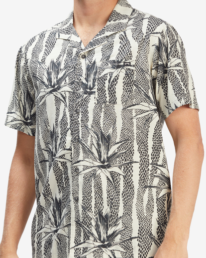 4 Sundays Vacay Short Sleeve Shirt Beige ABYWT00122 Billabong