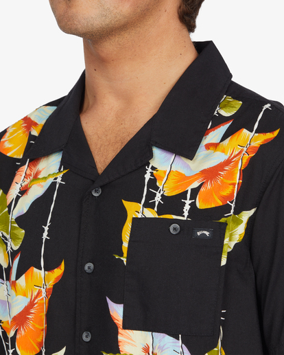 4 Sundays Vacay Short Sleeve Shirt White ABYWT00122 Billabong