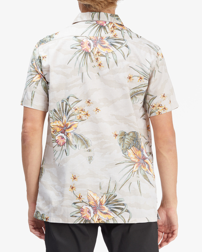 4 Sundays Vacay Short Sleeve Shirt Beige ABYWT00122 Billabong