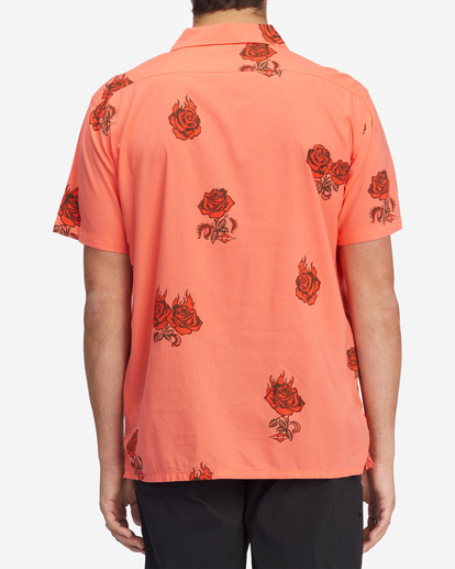 3 Sundays Vacay Short Sleeve Shirt White ABYWT00122 Billabong