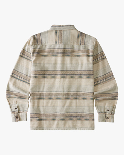 7 Offshore Jacquard Flannel Shirt Beige ABYWT00135 Billabong
