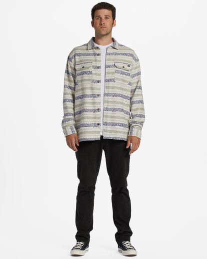 1 Offshore Jacquard 2022 - Flanellhemd für Männer Weiss ABYWT00135 Billabong