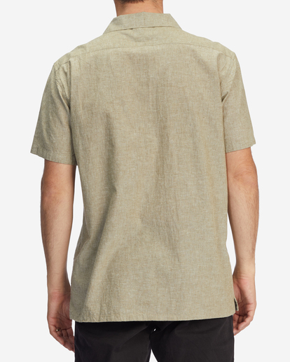 3 Vacay All Day Short Sleeve Shirt Green ABYWT00160 Billabong