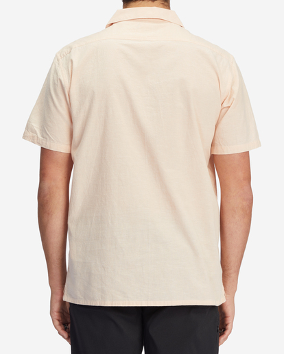 4 Vacay All Day Short Sleeve Shirt Blue ABYWT00160 Billabong