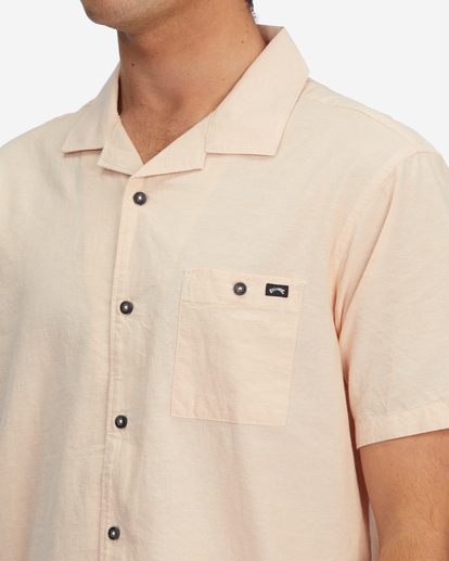 5 Vacay All Day Short Sleeve Shirt Blue ABYWT00160 Billabong