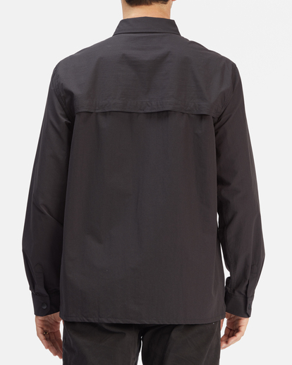 2 A/Div Otis Surftrek UPF 50+ Long Sleeve Shirt Black ABYWT00163 Billabong