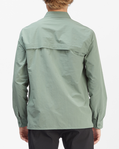 4 A/Div Otis Surftrek UPF 50+ Long Sleeve Shirt Grey ABYWT00163 Billabong