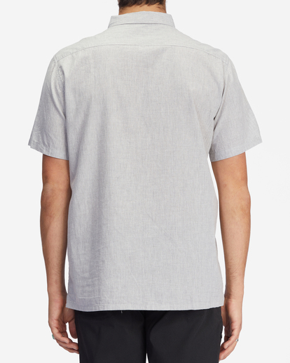 2 All Day Organic Short Sleeve Shirt Grey ABYWT00173 Billabong