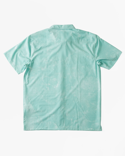 5 A/Div Surftrek Perf Short Sleeve Shirt Green ABYWT00195 Billabong